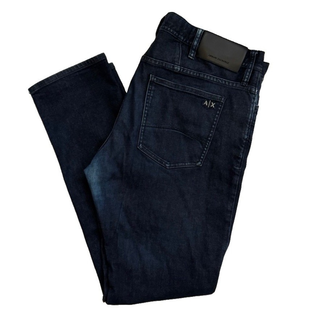 Armani Exchange Men's Skinny Jeans Size 38 Blue
